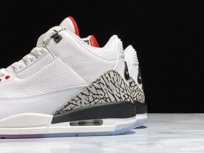 MaikeSneakers Jordan 3 mens white 923096-101 LINE